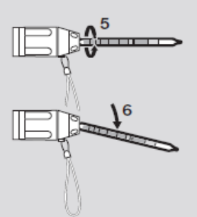 檢測(cè)管折斷方法