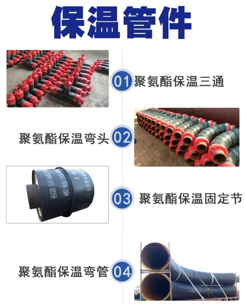 聚氨酯發(fā)泡保溫鋼管 聚氨酯發(fā)泡保溫鋼管